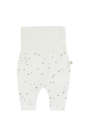 High Waist Pants Baby Cosmos White Organic Cotton