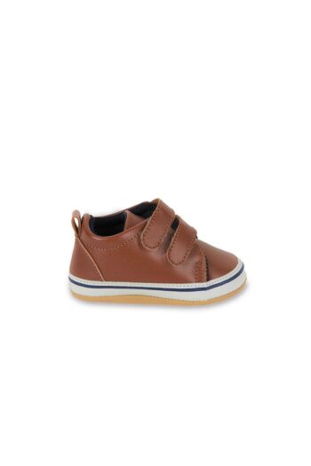 حذاء أطفال بني من First Step حذاء كاجوال G-2353-BROWN بني