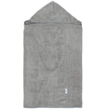 Organic Cotton Baby Swaddle Towel Gray
