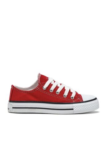 TONNY BLACK Red Children's Unisex Red Casual Fit Sneakers