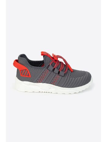 Letoon Anthracite Unisex Kids Sneaker