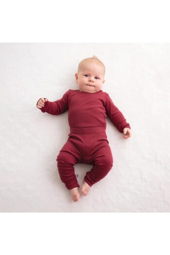 Owli Cozyblend Modal Baby Set Burgundy
