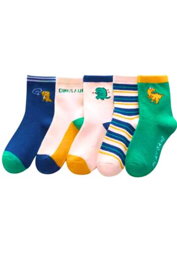 Socksbox 5 Pairs of Character Cute Multicolored Children’s Socks