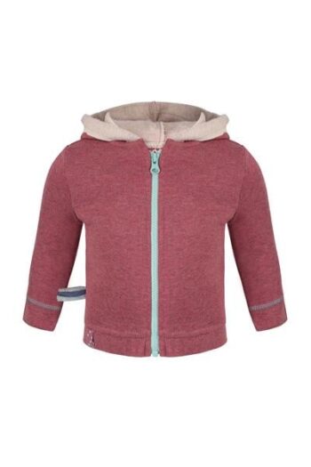 OrganicEra Organic Hooded Jacket, Bordeaux Mélange