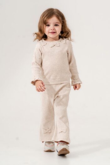 HAUSEkids 1-9 Years Rana Bella Girl's Set - Latte