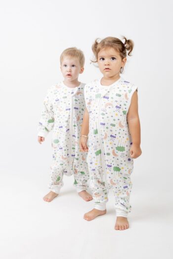 Sarebaby Sare Baby Baby Sleep Bag %100 Natural Cotton Double Layer Special Fabric Unisex 1.0 Tog