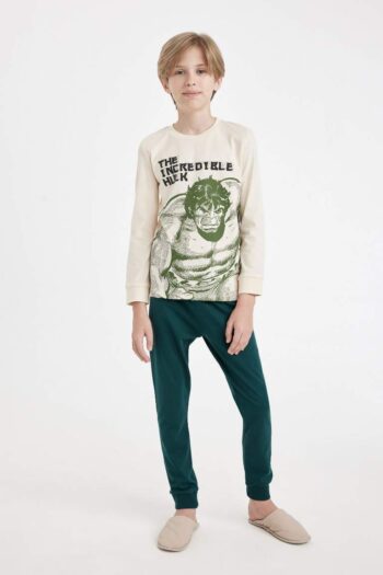 Boys' Marvel Long Sleeve Pajama Set