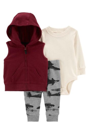 Carter's Boys' Baby 3-Piece Vest Set