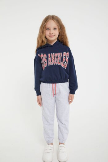 Rolypoly Los Angeles Navy Blue Girls' Tracksuit Set