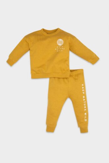 Boys' Printed Thin Sweatshirt and Jogger Pants Set