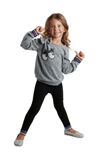 MSHB&G Eyes Girl's Sweater and Leggings Set