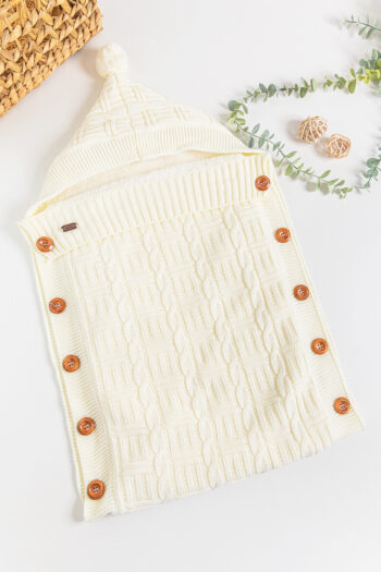 بطانية أطفال محبوكة من Babymod Welsoft Baby Swaddle