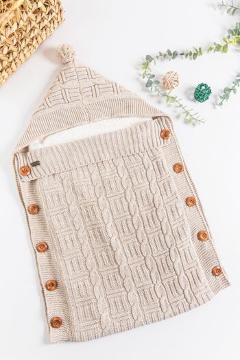 بطانية أطفال محبوكة من Babymod Welsoft Baby Wrap