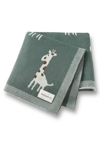 Battani.Co Knitted Baby Blanket for Boys and Girls 85cm x 85cm Züry