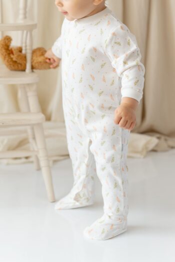 Mild Cloth Snap Closure Baby Romper