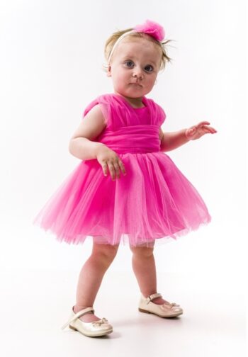Girl Baby Square Tulle Special Occasion Dress