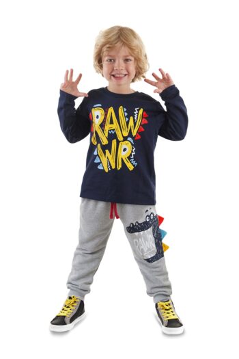 Denokids Rawr Boy's T-Shirt and Sweatpants Set