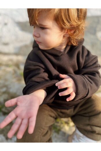 Socks for My Baby Hooded Oversized Sweatshirt - Baby/Child Thick Fleece-Lined Three-Thread Fabric Sweatshirt