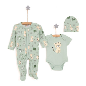 Baby Boy Overall-Body-Cap