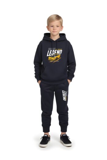 FYK KIDS BOYS POCKETED - PRINT DETAIL SPORTSWEAR SET