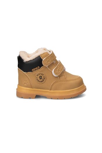 Camel Winter Baby Boots with Fur Lining (Size 22-25)