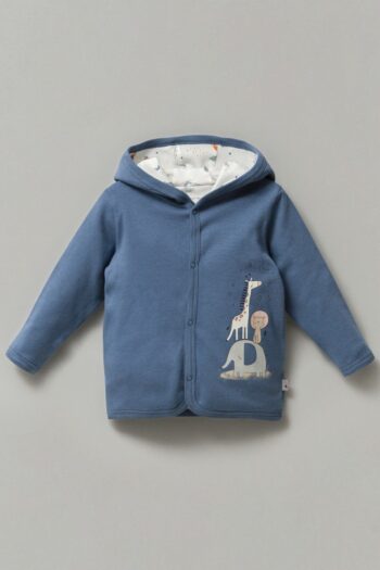 Mother Love Long Sleeve Hooded Baby Cardigan
