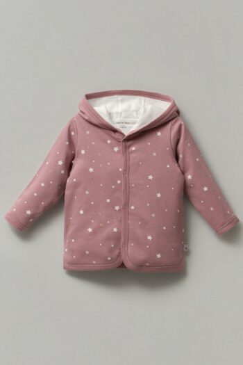 Mother Love Long Sleeve Hooded Baby Cardigan