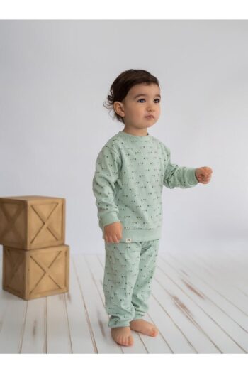 Cherry Kids Leaf Pattern Cotton Pajama Set