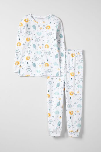 Krazber Boys & Girls Printed Long Sleeve Pajama Set
