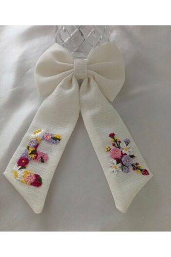 AFRALYAHOME Embroidered Bow Clip/Letter Clip/Kids Clip