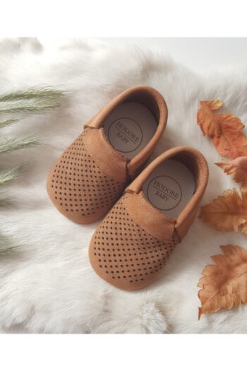 Hodore Dante Genuine Leather Moccasin Tan