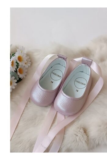 Hodore Fiore Genuine Leather Baby Slippers Moccasins Lilac