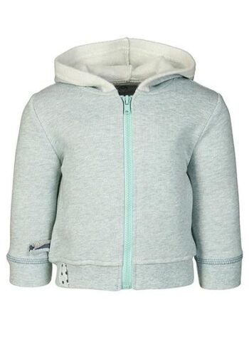 OrganicEra Organic Hooded Jacket, Aqua Mélange