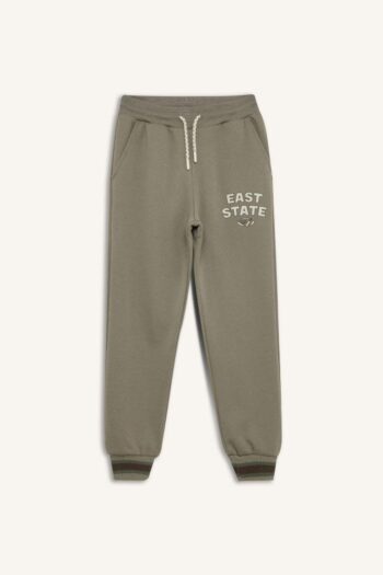 Boys' Printed Sweatpants with Elastic Waist and Pockets