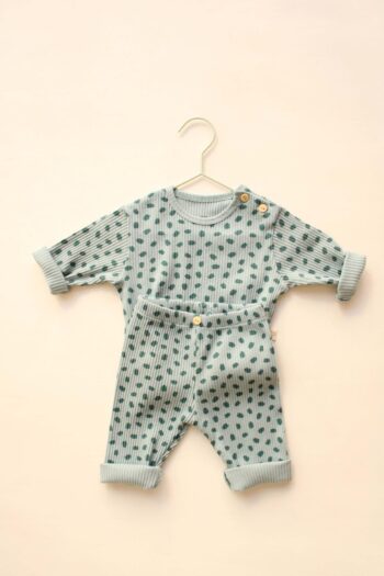 Watercolor Baby Top and Bottom Set