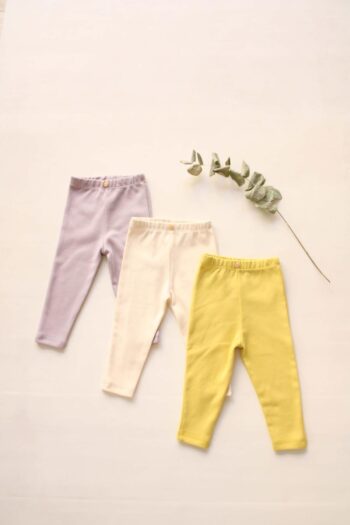3-Piece Cotton Baby Leggings Model 5
