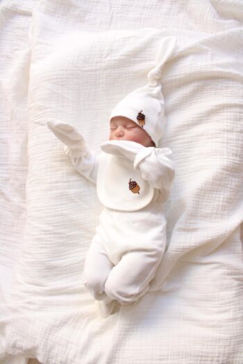 Palamut Embroidered 5-Piece Long Sleeve Newborn Set