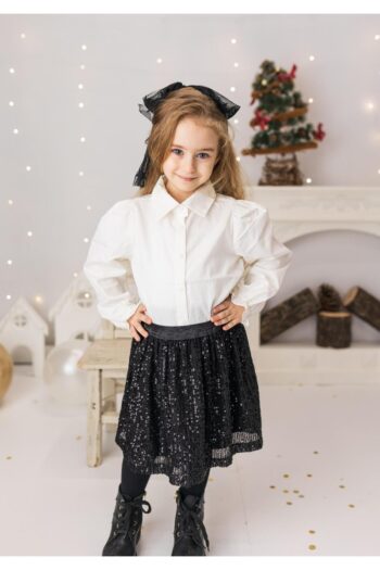 Miabambim Balloon Sleeve Poplin Shirt White