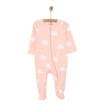 Newborn Girl Footed Romper Baby Girl