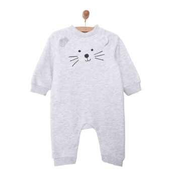 Newborn Unisex Figure Print Footless Jumpsuit Unisex