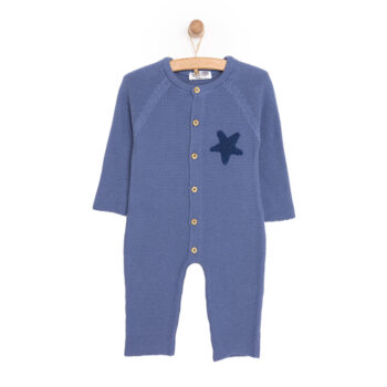 Newborn Girl Knitted Baby Suit Without Booties for Boys