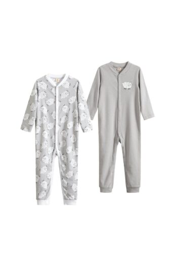 Molica Baby Unisex Printed Bicycle Neck Organic Cotton 2-Piece Baby Romper