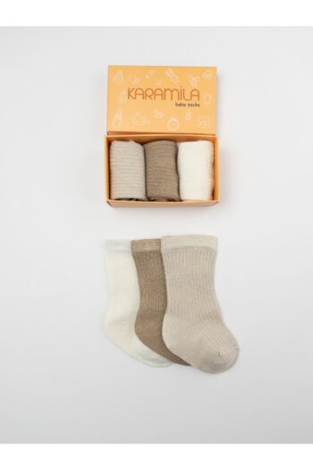 KARAMİLA 3 Pairs of Seamless Baby Socks - Bamboo Socks