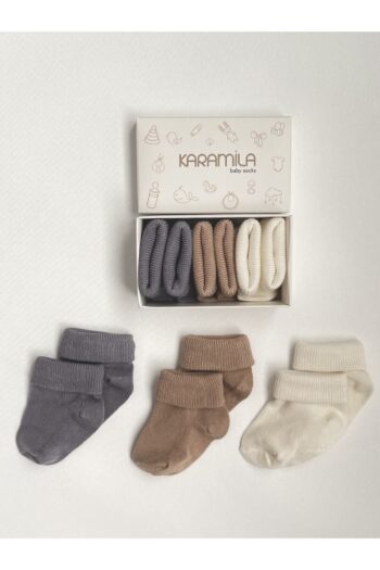 KARAMİLA 3-Piece Baby Bamboo Socks Set - Newborn Socks