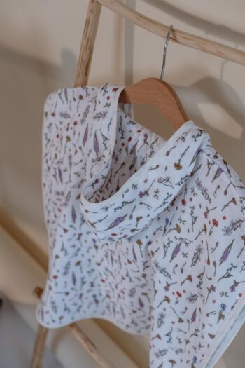 MUSLIN BABY PONCHO - SPRING