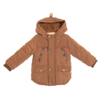 Padded Hooded Jacket for Baby Boys