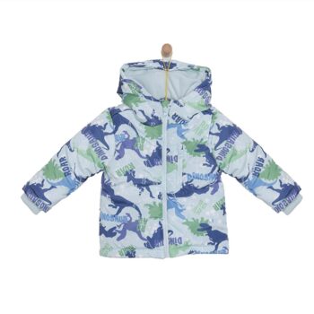 Printed Hooded Jacket for Baby Boys