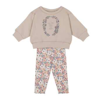 Flower Bouquet Leggings Set
