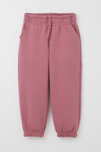 Girls' Elastic Cuff Rose Dust Pants (Ages 1-3)
