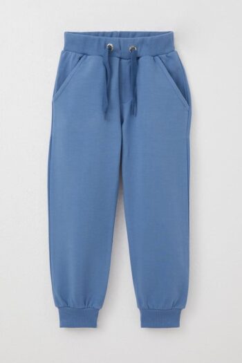 Boys' Indigo Sweatpants with Pockets (Ages 3-8)